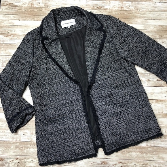 Cupcakes and Cashmere Gregory Tweed Blazer - Picture 9 of 9